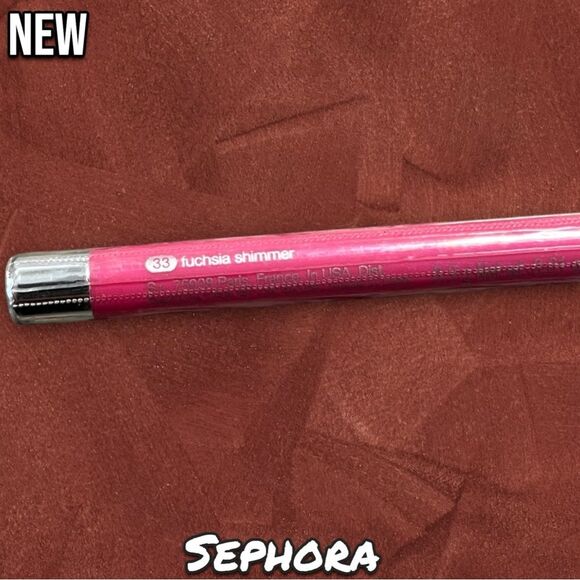 New Sealed SEPHORA COLLECTION Ultimate Gel Waterproof Eyeliner Pencil - 33 fuch - Picture 6 of 7